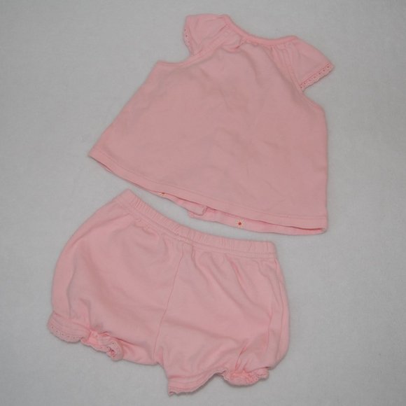 First Impressions, 0-3M Infant Baby, 100% Cotton Pink Set - Picture 11 of 13